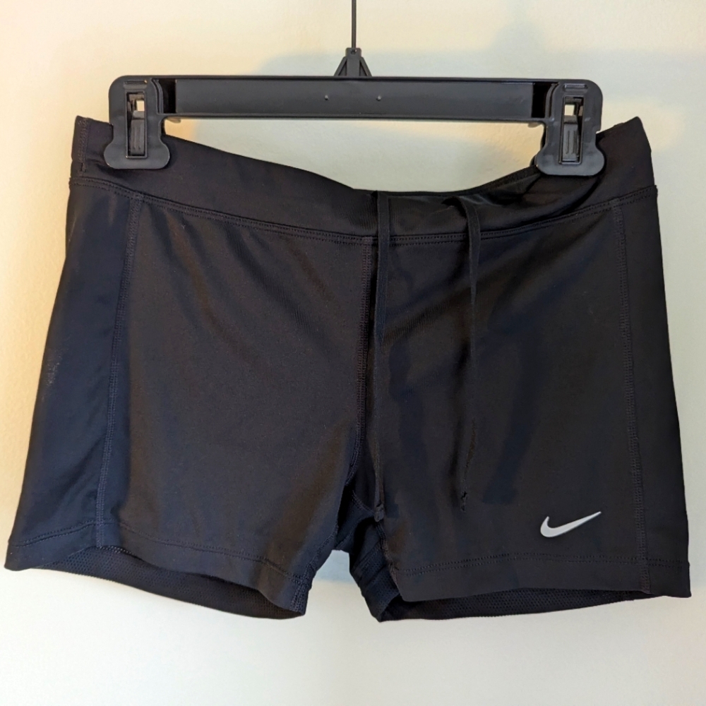Nike Dry-Fit Black Spandex Shorts Women's Size Medium